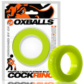 PIGRING ultra-comfort rimmed cockring LIQUID PLATINUM SILICONE